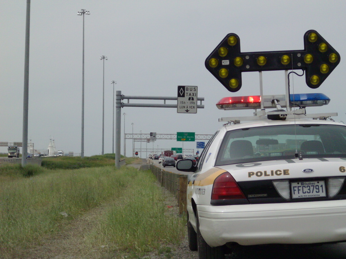 Le beau temps a amené son lot d'accidents graves sur l'autoroute 440 dimanche dernier. (Photo TC Media - Archives)