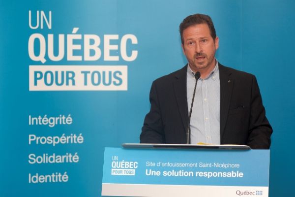 Le ministre Yves-François Blanchet a bien entendu le message que lui avait lancé, le mois dernier, Alexandre Duplessis, alors maire de Laval.               