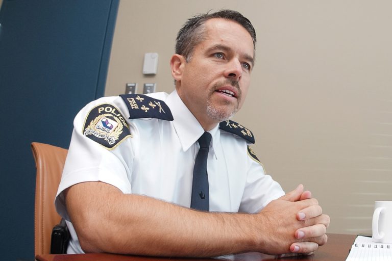 Pierre Brochet, directeur du Service de police et responsable du Bureau d’intégrité et d’éthique de Laval.