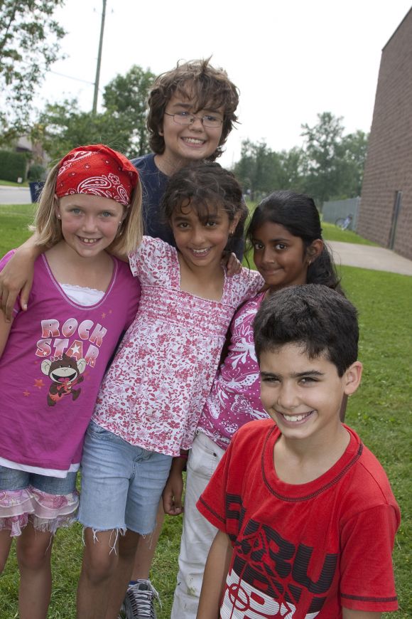 Des jeunes lors d’un de camp de jour de l’été 2009	 (Photo: Courtoisie)