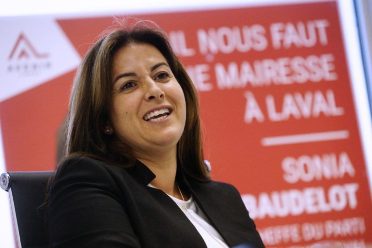 Sonia Baudelot aimerait devenir la première femme mairesse de Laval depuis l'intérim de Martine Beaugrand en 2013.