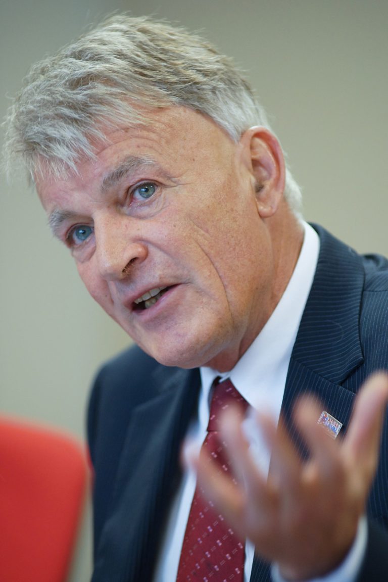 Jean-Claude Gobé, chef d'Action Laval et candidat à la mairie en 2017.	