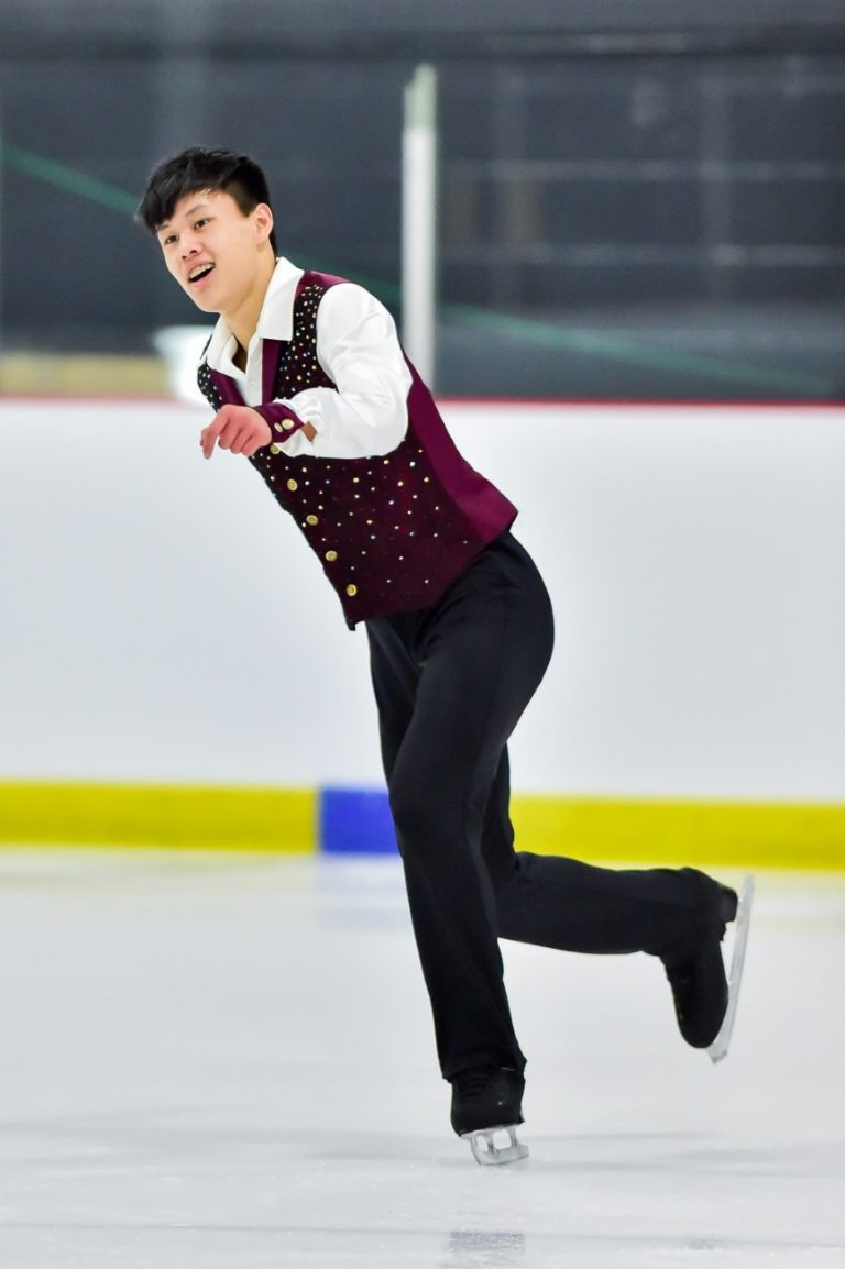 Joseph Phan aimerait terminer parmi les cinq meilleurs patineurs au pays à Vancouver.