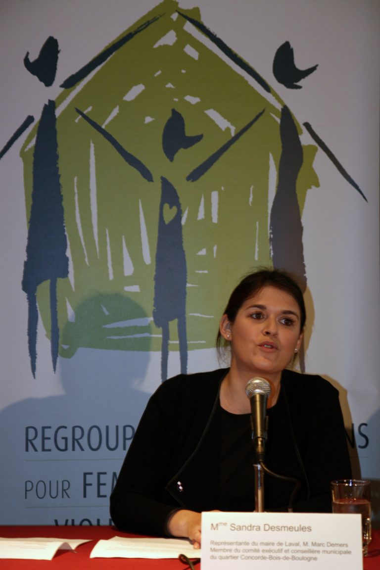 Au cours des 12 derniers mois, plus de 300 municipalités du Québec se sont déclarées alliées contre la violence conjugale, par voie de résolution. À Laval, la conseillère Sandra Desmeules a mené le dossier.