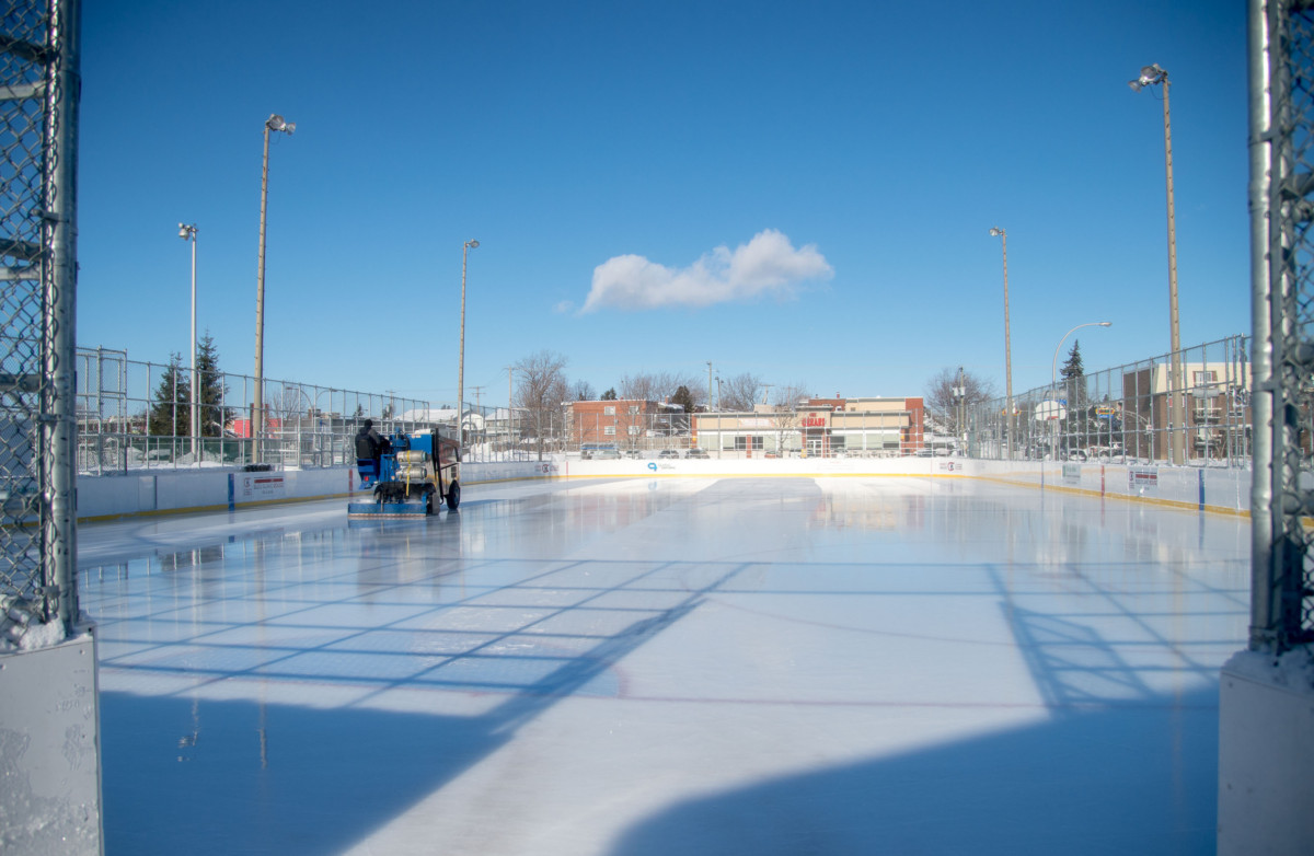 Les patinoires extérieures devraient être prêtes à la mi janvier