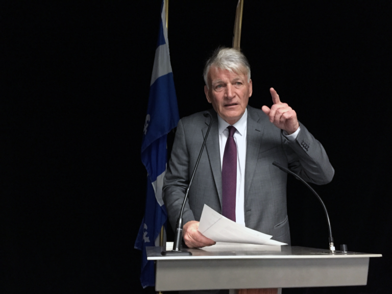 Jean-Claude Gobé, chef de l'opposition officielle et du parti Action Laval.