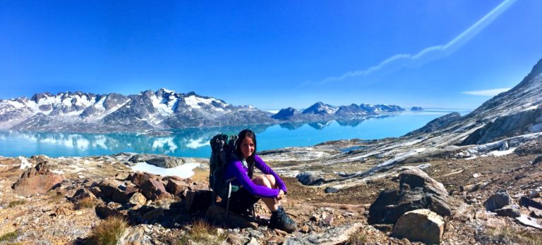 Sarah Gosselin se souviendra longtemps de son voyage caritatif au Groenland.