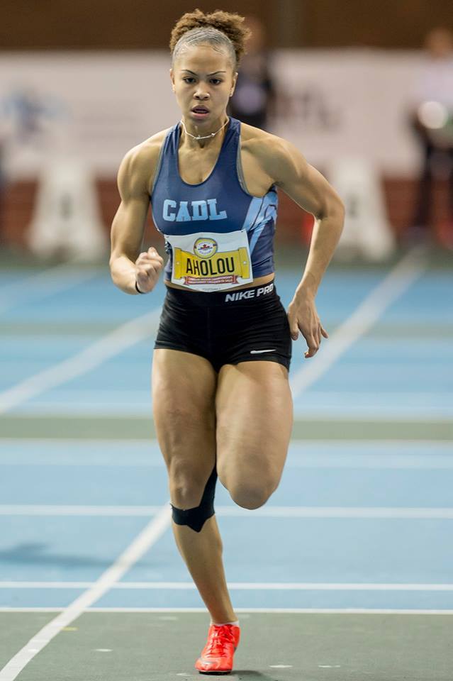 Tatiana Aholou est la reine du sprint en salle au Canada.