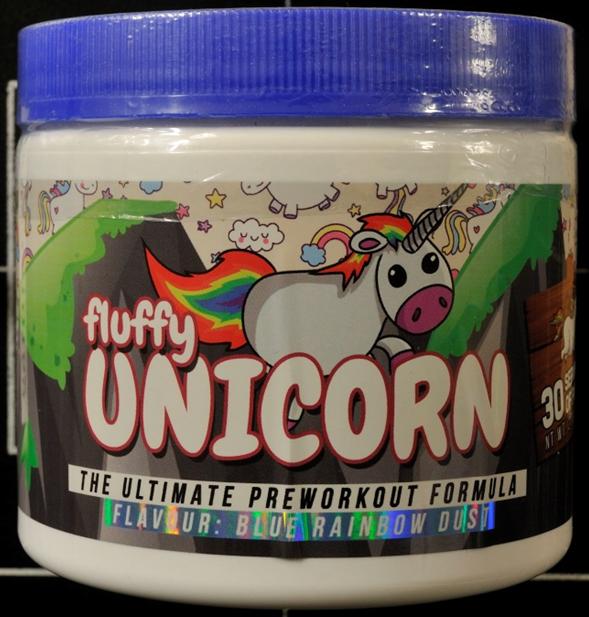 Vendu comme supplément d'entraînement,le produit Fluffy Unicorn peut présenter de graves risques pour la santé.
