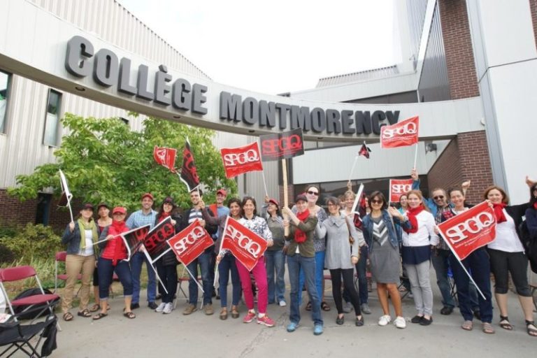 Les 71 professionnels du Collège Montmorency avaient retardé la rentrée au mois d'août.
