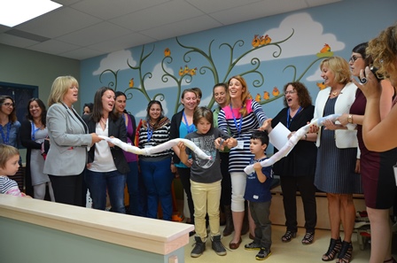 Maintenant menacé de fermeture, l'organisme Mieux-Naître à Laval avait inauguré ses nouveaux locaux dans l'enthousiasme en septembre 2015.