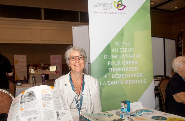 Renée Ouimet, directrice du Mouvement santé mentale Québec anciennement connu sous le vocable de l'Association canadienne pour la santé mentale – Division du Québec.