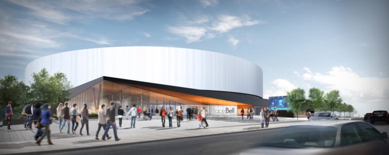 L'amphithéâtre du sport et de la culture de Laval ouvrira en septembre prochain.