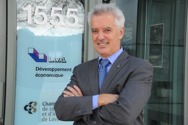 Marc Tremblay, directeur 	du Service du développement économique à la Ville de Laval.