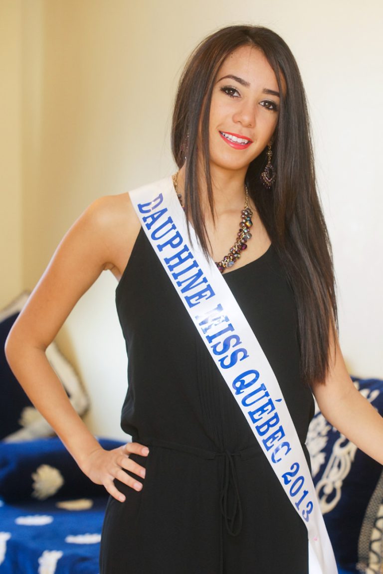 Donia Cherif, 21 ans, tentera de décrocher la première place au concours Miss Canada, le 1er mars prochain.