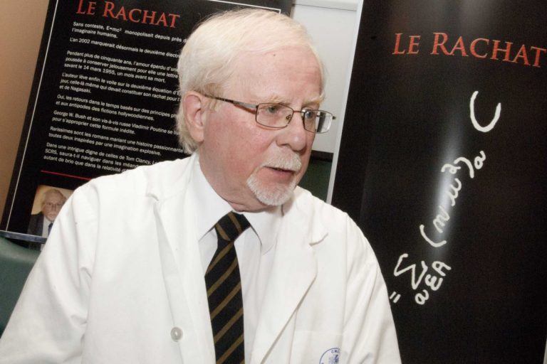 Le Dr Michel Tardif raconte dans son premier sa rencontre avec l’infirmière d’Albert Einstein. (Photo: Alarie Photo)