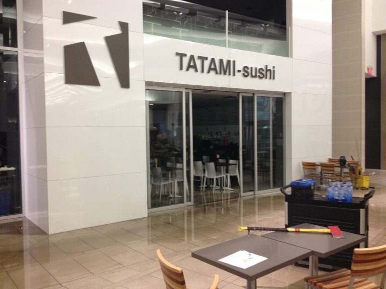 Un premier incendie avait eu lieu au restaurant Tatami-sushi le 6 février. (Photo gracieuseté)