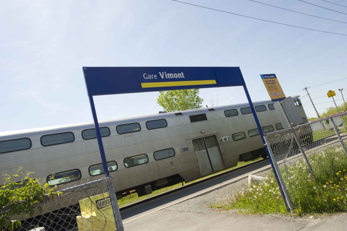 Les usagers de la gare Vimont seront mieux protégés des éléments avec l'aménagement de six nouveaux abris.