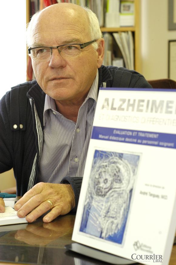 Dr André Tanguay voit à la formation des professionnels de la santé appelés à traiter des gens atteints de la maladie d’Alzheimer. (Photo:Jacques Pharand)
