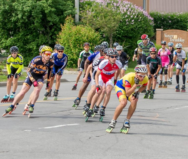 Le dimanche 10 juillet, les amateurs de patin à roues alignées ont rendez-vous au coin Saint-Aubin et Michelin pour prendre le départ du deuxième marathon de roller de Laval.