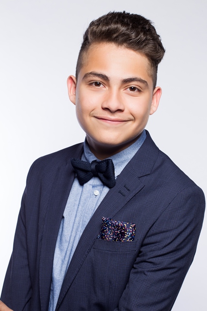Plus jeune candidat de la nouvelle saison de «La Voix», Markos Gonzalez a brillamment franchi les premières étapes de la compétition. (Photo: gracieuseté OSA Images et TVA)