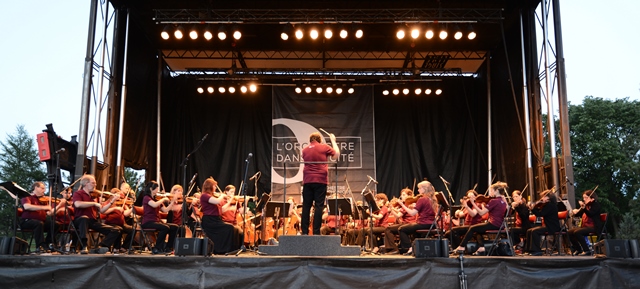 L'Orchestre symphonique de Laval donnera quatre prestations extérieures cet été. (Photo gracieuseté)
