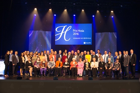 Les lauréats du 32e Gala des prix Hosia de la Ville de Laval.