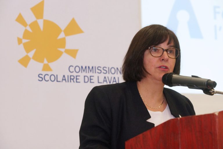 Louise Lortie se réjouit des récentes statistiques concernant le taux de décrochage et de diplomation à Laval.