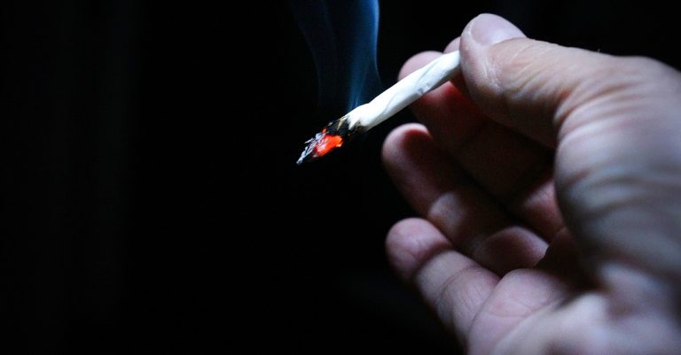 joint cannabis pot
