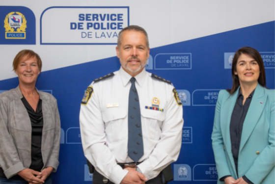 police Laval projet contre violence urbaine Solange Guay Pierre Brochet Sandra Desmeules