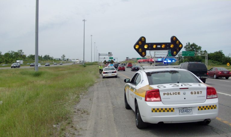 SQ arrestation motocycliste grand excès de vitesse autoroute 13 autoroute 440