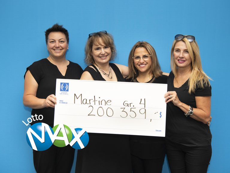 Lavalloises Montréalaise gagnantes Lotto Max