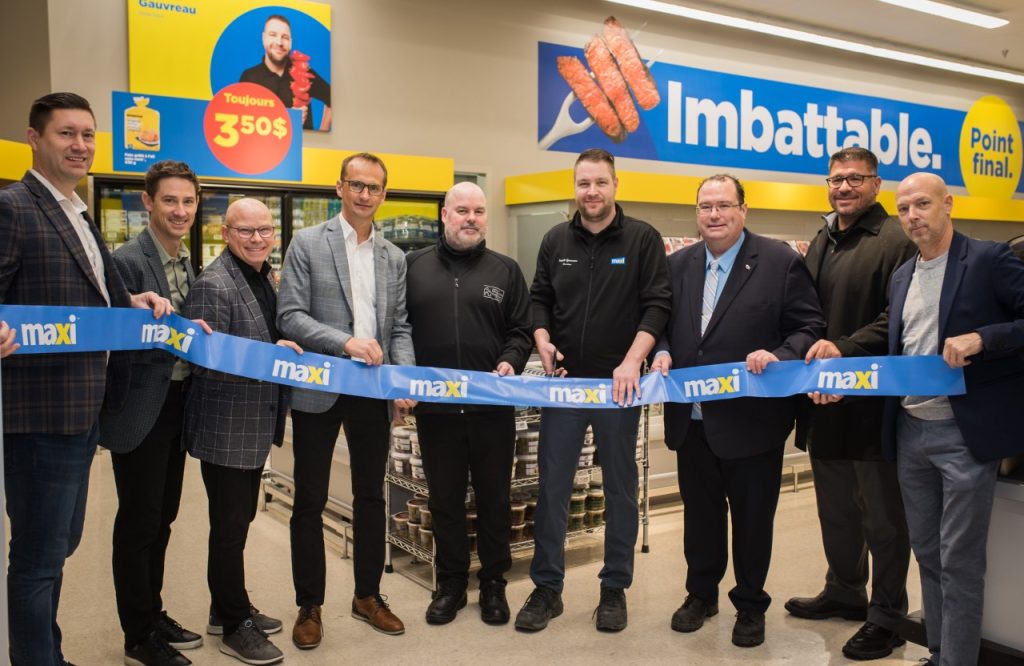 Ouverture du nouveau Maxi à Laval Courrier Laval
