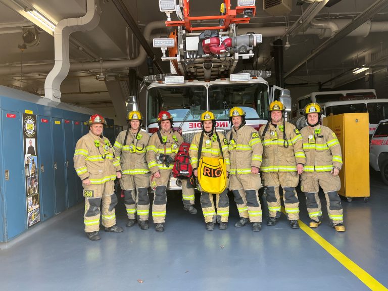 Pompiers Laval RIC équipe d'intervention rapide
