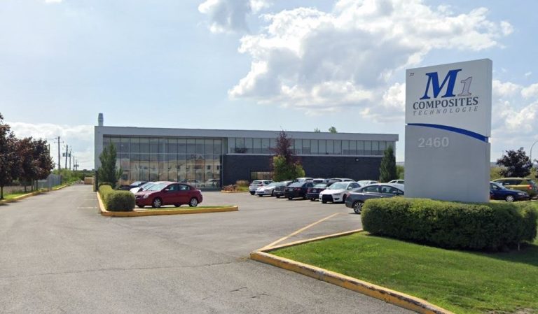 La bâtisse de M1 Composites Technology Inc située à Laval.