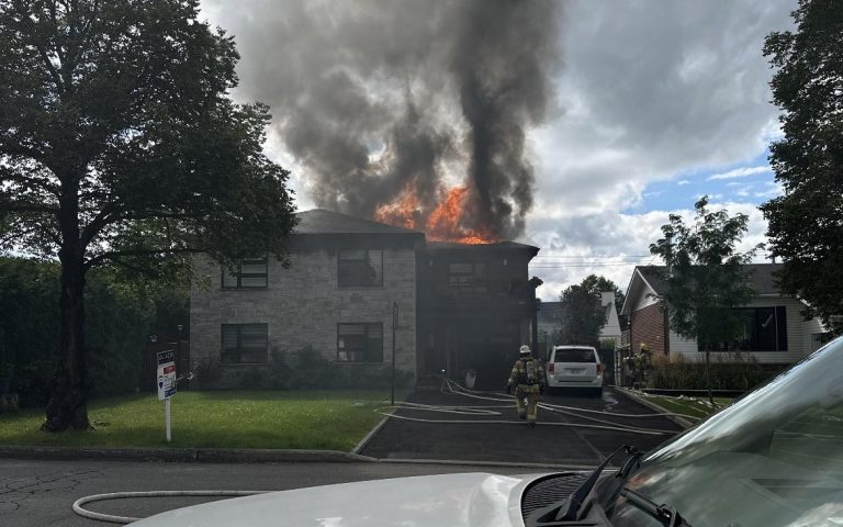 Maison située dans Duvernay et touchée par les flammes lors d'un incendie survenu le 13 septembre.