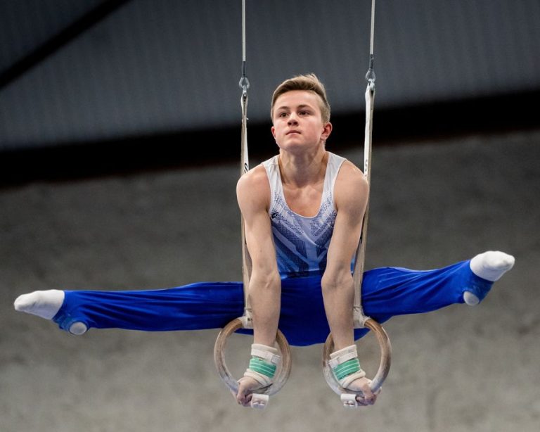 Le gymnaste Dominic Allaire qui sera le porte-drapeau de la délégation lavalloise lors de la cérémonie d'ouverture de la 58e Finale des Jeux du Québec - Sherbrooke 2024.