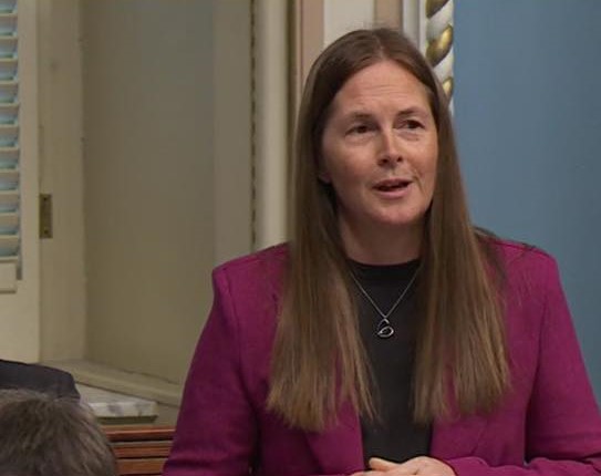 Virginie Dufour, députée de Mille-Îles et porte-parole de l’opposition officielle en matière d’habitation.