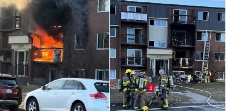 Les pompiers ont maîtrisé ce feu de nature accidentelle ayant nécessité l'évacuation de deux immeubles locatifs en une quarantaine de minutes.