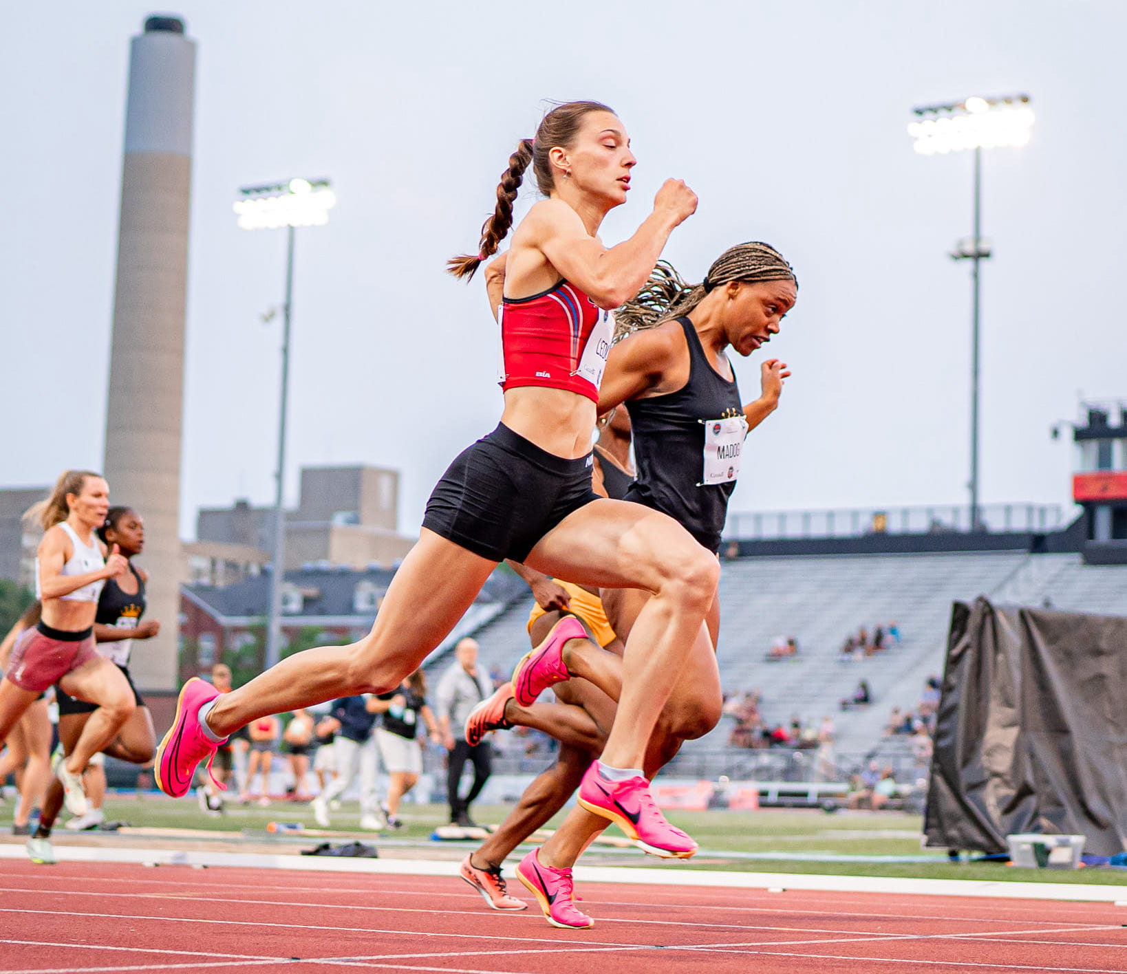 Audrey Leduc éclipse le record canadien au 100 mètres