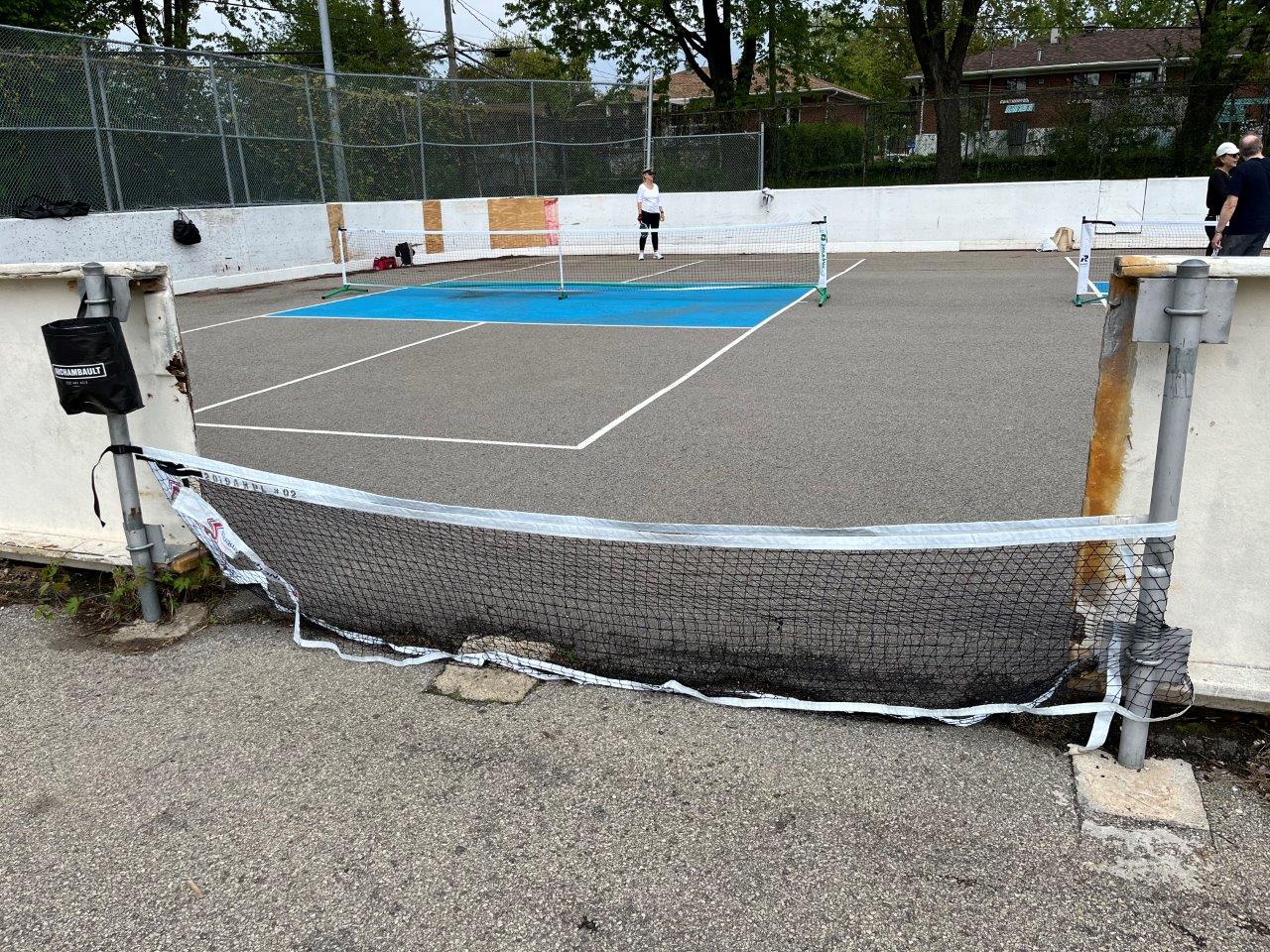 4. Parc Kennedy filet pour retenir les balles - mai 2024