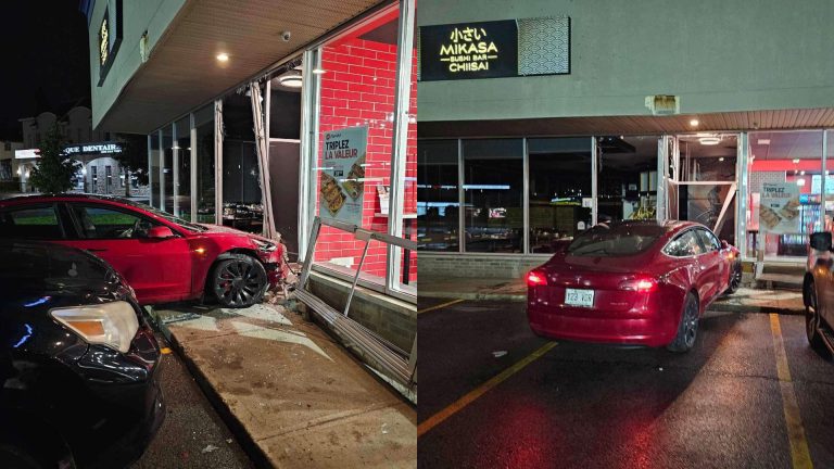 Un conducteur âgé dans la cinquantaine a involontairement défoncé la porte d'un restaurant, situé sur le boulevard Samson, avec son véhicule à la suite d'un malaise.