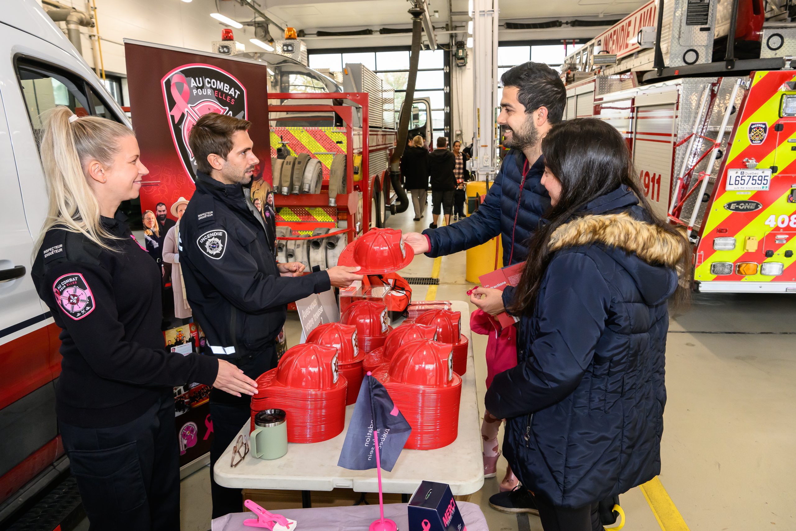 Au programme de la journée portes ouvertes dans les casernes de Laval, le dimanche 6 octobre: visite des lieux, découverte des camions, équipements et de l’envers du décor de la vie en caserne, démonstrations et activités pour les plus jeunes.