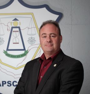 Mathieu Lavoie, président national du Syndicat des agents de la paix en services correctionnels du Québec (SAPSCQ).