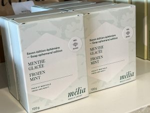 Savon Menthe Glacée Mélia des Miels D'Anicet.