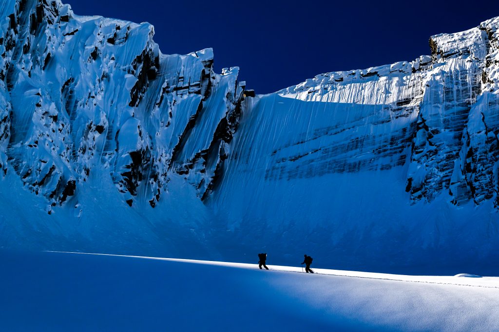 Le film Farming Turns met de l’avant le ski de haute montagne. (Photo gracieuseté)