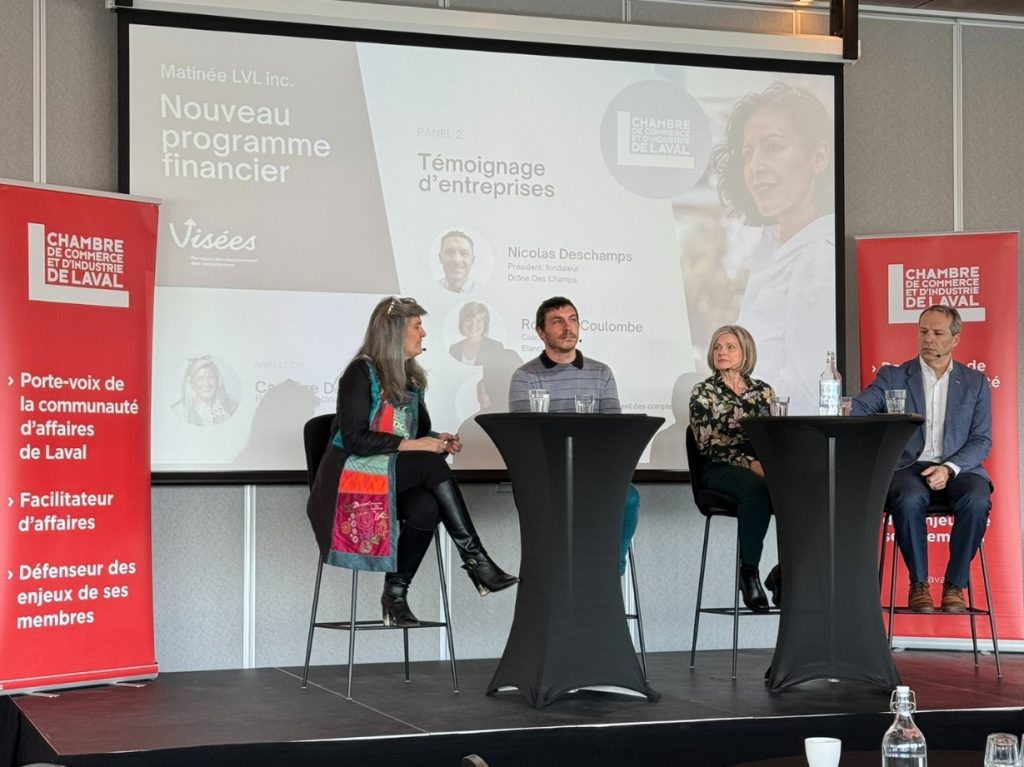 Panel de témoignages de dirigeant.e.s d'entreprises.