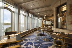 Dans la verrière du Bistro Le Sam.(Photo Gracieuseté Fairmont Château Frontenac)