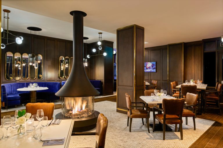 Le restaurant Chou Gras de l'hôtel Fairmont Mont-Tremblant.