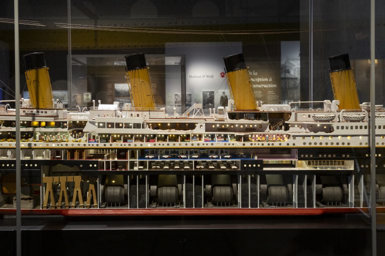 L'exposition Titanic, récits et destins (Photo Gracieuseté MCQ/Marie-Josée Marcotte)